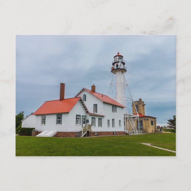 Cartão Postal Farol de Ponto Branco (Frente)