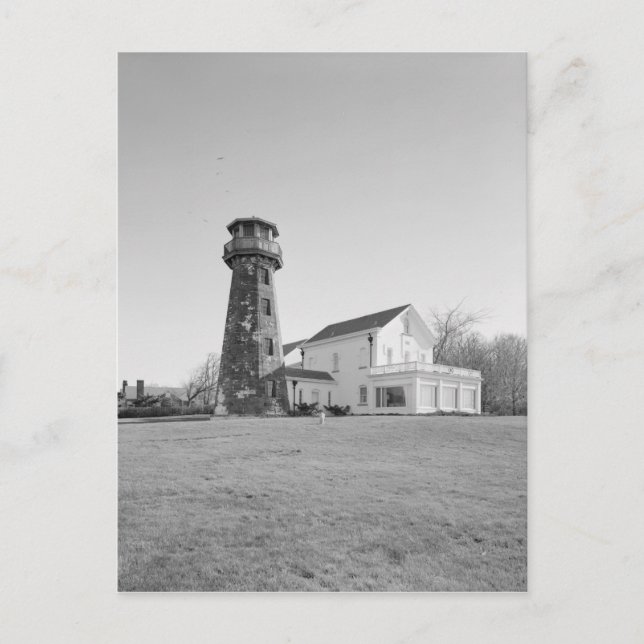 Cartão Postal Farol de ponto de areia (Frente)