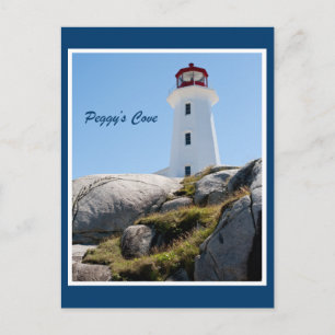 Cartão Postal Farol de Revestimento da Peggy (Cor)
