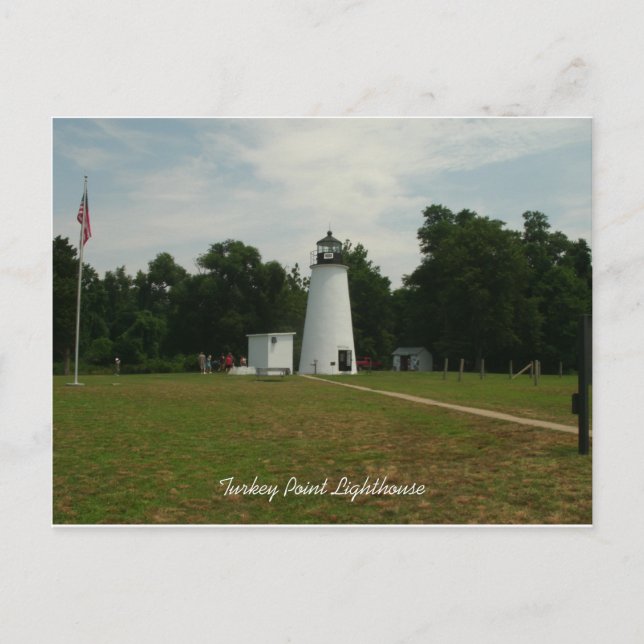 Cartão Postal Farol do ponto de Turquia (Frente)