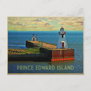 Cartão Postal Farol do Príncipe Edward Island