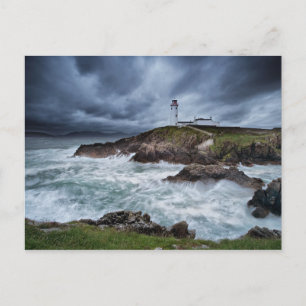 Cartão Postal Farol Fanad Head, Letterkenny, Irlanda
