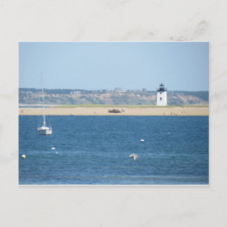 Cartão Postal Farol Fim De Madeira, Provincetown, Cape Cod, MÃES
