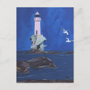 Cartão Postal Farol grego