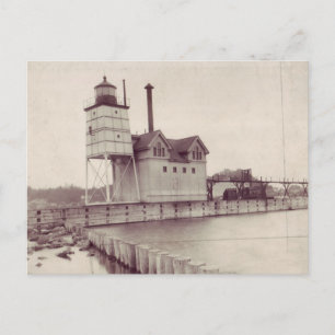 Cartão Postal Farol Holland Harbor 2
