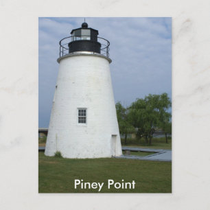 Cartão Postal Farol Piney Point