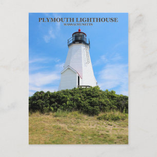 Cartão Postal Farol Plymouth, "The Gurnet", Cartão-postal MÃE