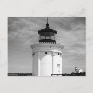 Cartão Postal Farol Portland Breakwater
