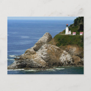 Cartão Postal Farol principal de Heceta