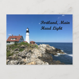 Cartão Postal Farol Principal de Portland 2017