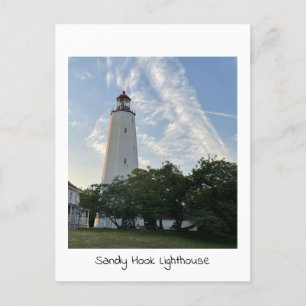 Cartão Postal Farol Sandy Hook