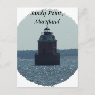 Cartão Postal Farol Sandy Point