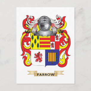 Cartão Postal Farrow Casaco de Armas