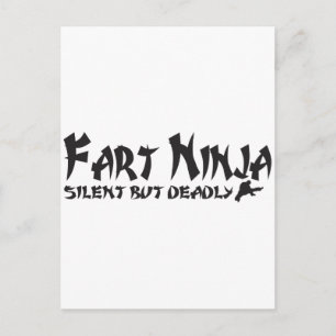 CARTÃO POSTAL FART NINJA