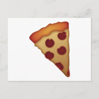 Cartão Postal Fatia De Pizza - Emoji