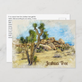 Cartão Postal Fato de diversão de Joshua Tree