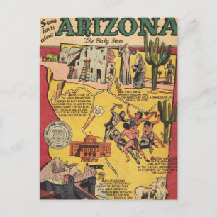 Cartão Postal Fatos Sobre Arizona