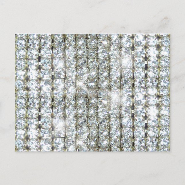 Cartão Postal Faux Bling (Frente)