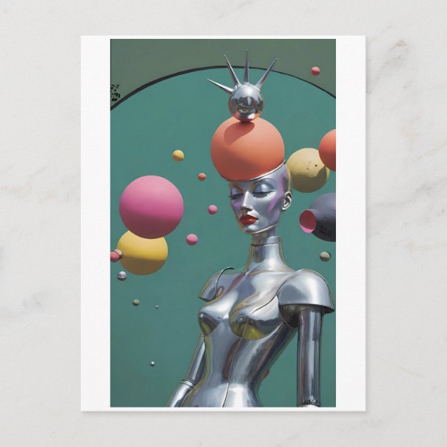 Cartão Postal Fawning Over Our Disassociation (Frente)