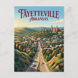 Cartão Postal Fayetteville EUA