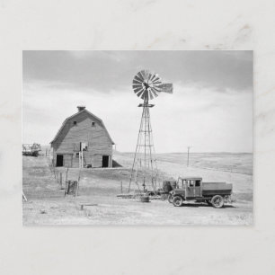 Cartão Postal Fazenda abandonada, 1936