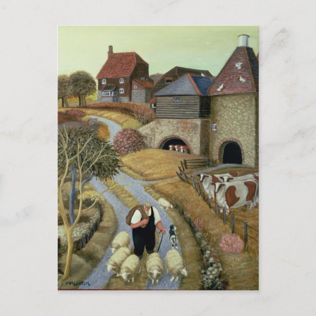 Cartão Postal Fazenda da rua francesa (Frente)