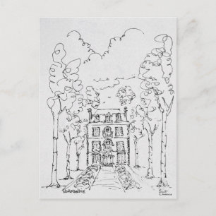 Cartão Postal Fazenda de Cavalo da Farmhouse   Noruega, França