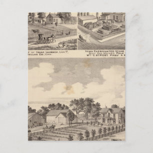 Cartão Postal Fazenda, residências & obras de tubulação