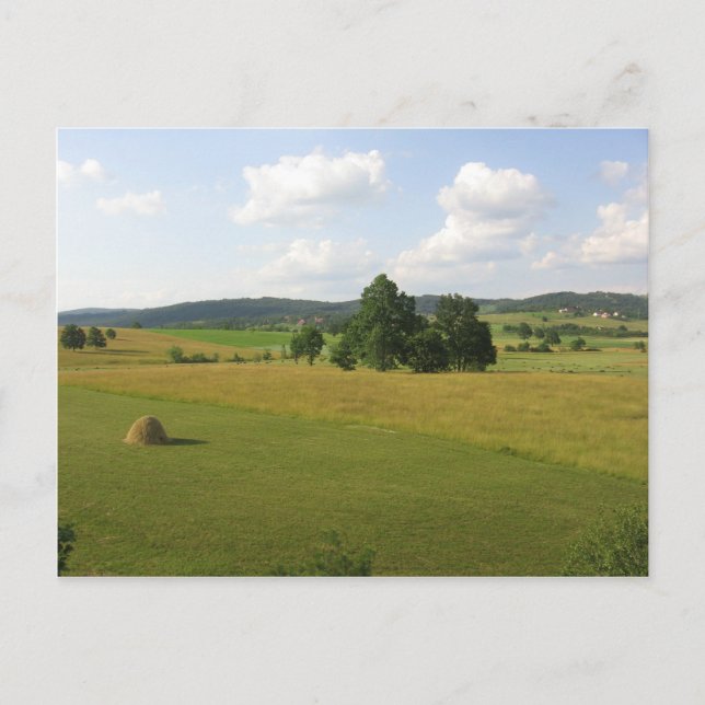 Cartão Postal Fazendas da Sérvia Central (Frente)