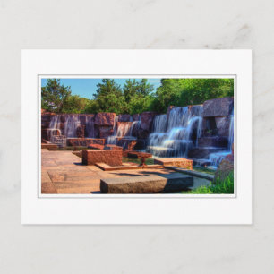 Cartão Postal FDR Memorial Waterfall