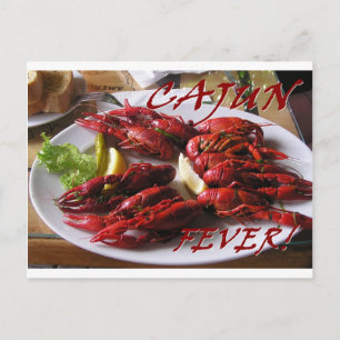 Cartão Postal Febre Cajun!