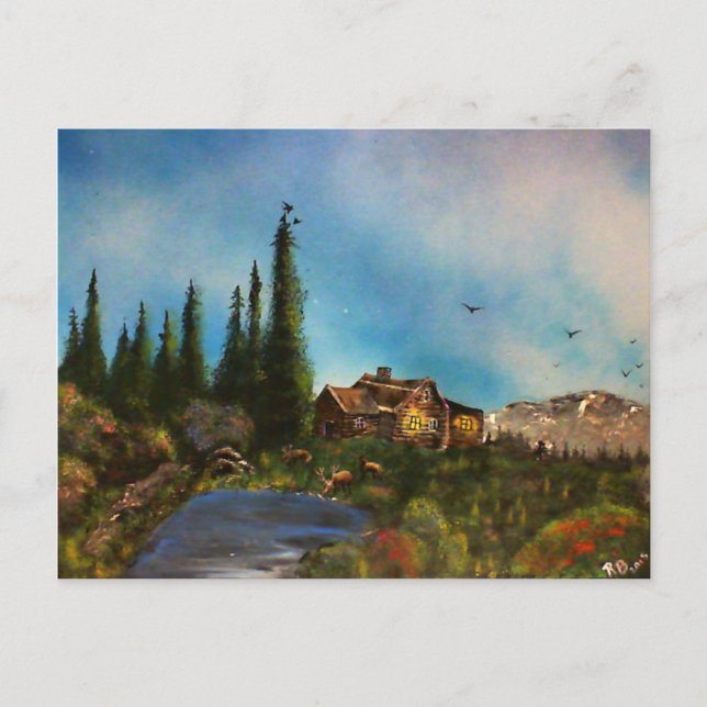 Cartão Postal Febre da cabina (Frente)