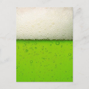 Cartão Postal Fechamento da Cerveja Verde