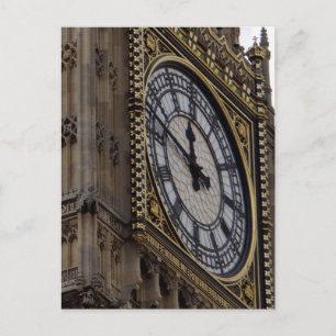Cartão Postal Feche a Torre Big Ben Clock