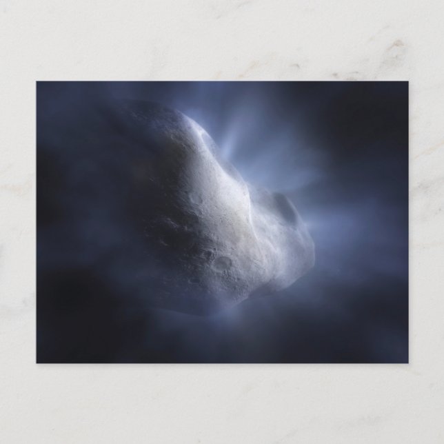 Cartão Postal Feche Ilustrativamente O Tempel De Cometa. (Frente)