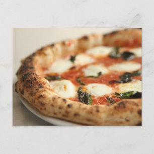 Cartão Postal Fecho de uma pizza inteira