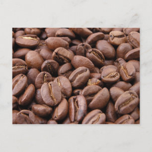 Cartão Postal Feijões de café
