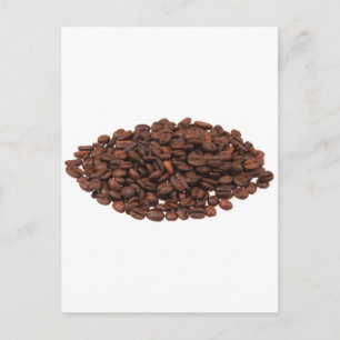Cartão Postal Feijões de café