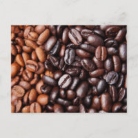 Feijões de café - luz inteira e obscuridade