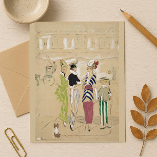 Cartão Postal Feira de vaidade nas avenidas (1914)