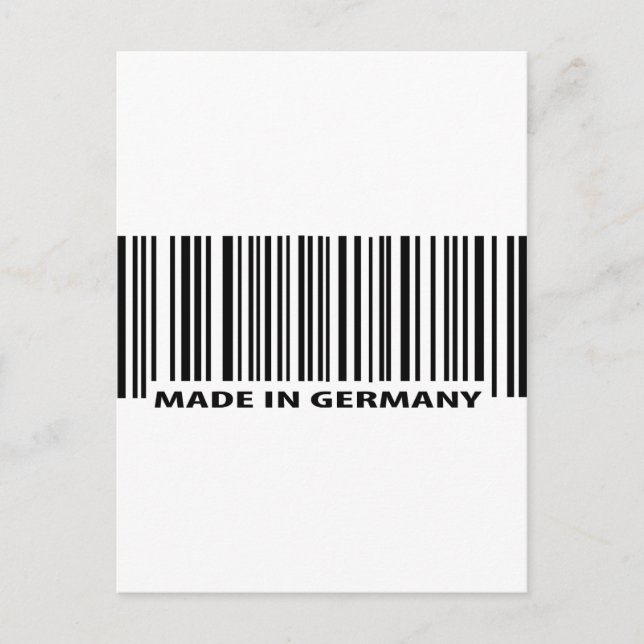 Cartão Postal feita no ícone da alemanha (Frente)