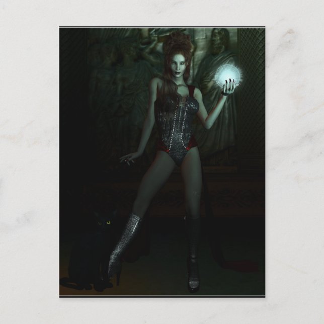 Cartão Postal Feitiçaria (Frente)