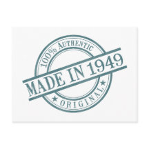 Feito em 1949, com o Logotipo Redondo de Borracha 