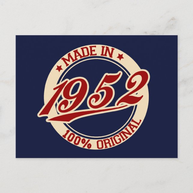 Cartão Postal Feito Em 1952 (Frente)