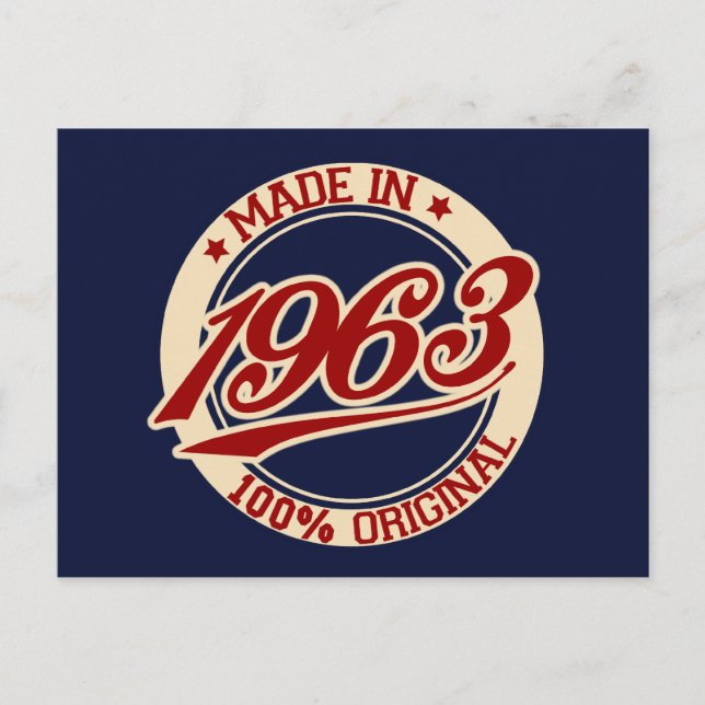 Cartão Postal Feito Em 1963 (Frente)