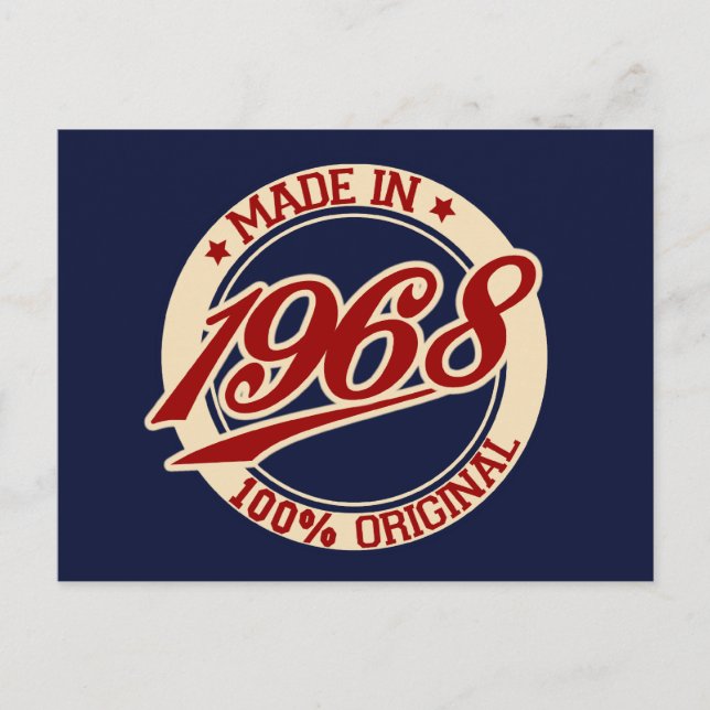 Cartão Postal Feito Em 1968 (Frente)