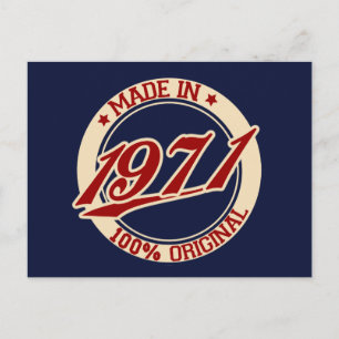 Cartão Postal Feito Em 1971