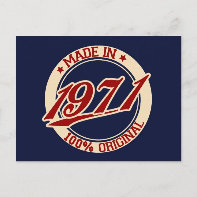 Cartão Postal Feito Em 1971 (Frente)