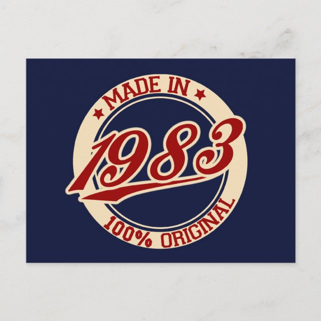 Cartão Postal Feito Em 1983 (Frente)