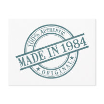 Feito em 1984 Ano de Nascimento Logotipo de Borrac